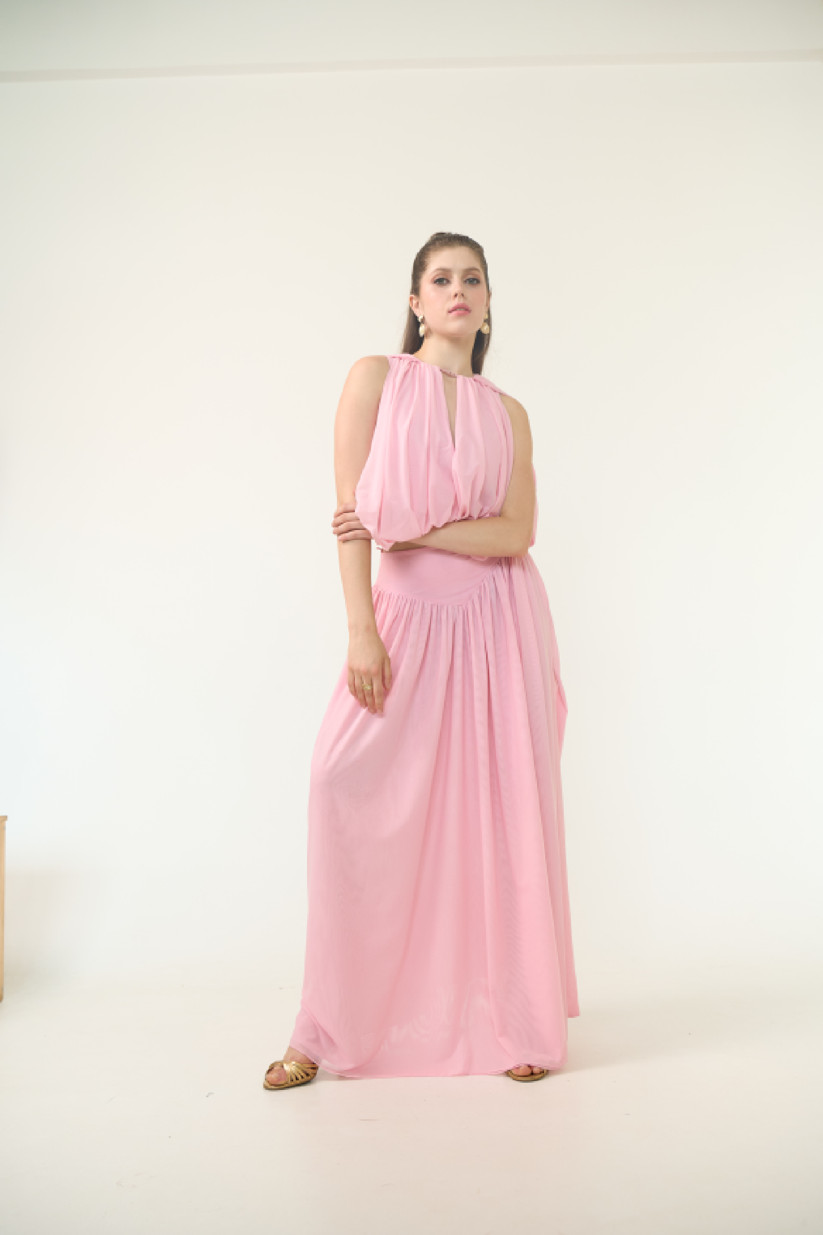 Georgina Skirt in Ballet Pink