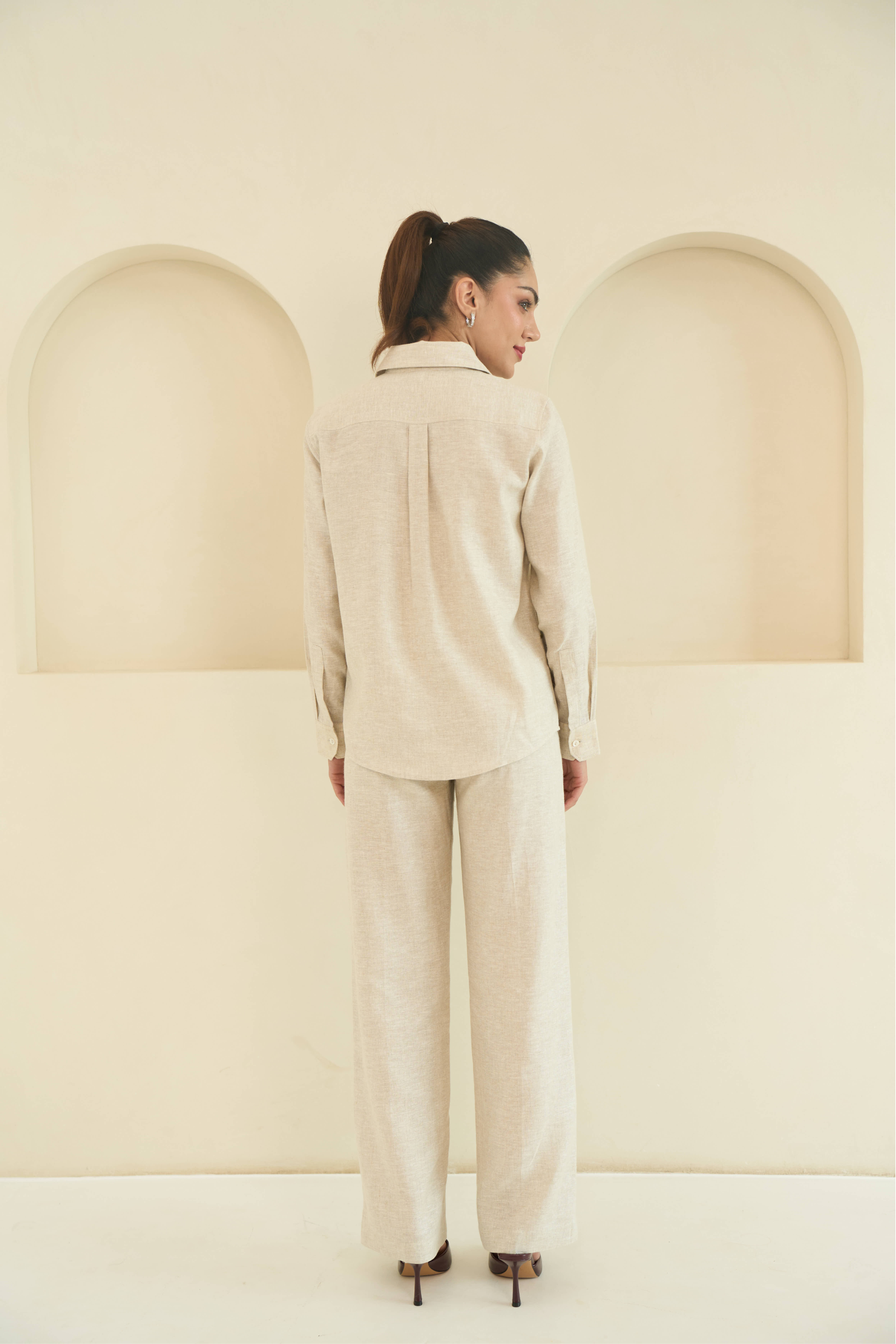 Botanical Shirt in Oat