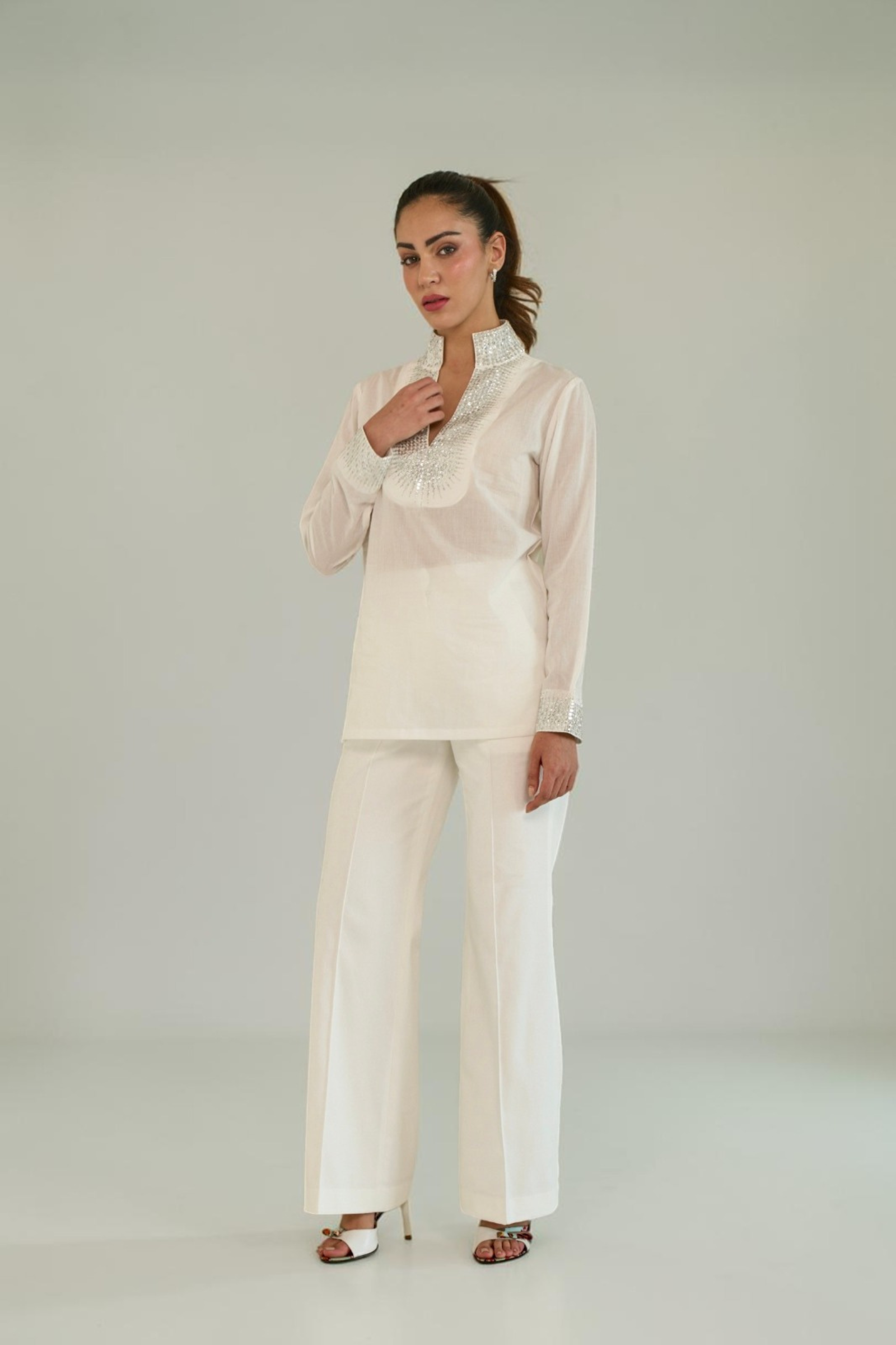 Seraphina Tunic in White