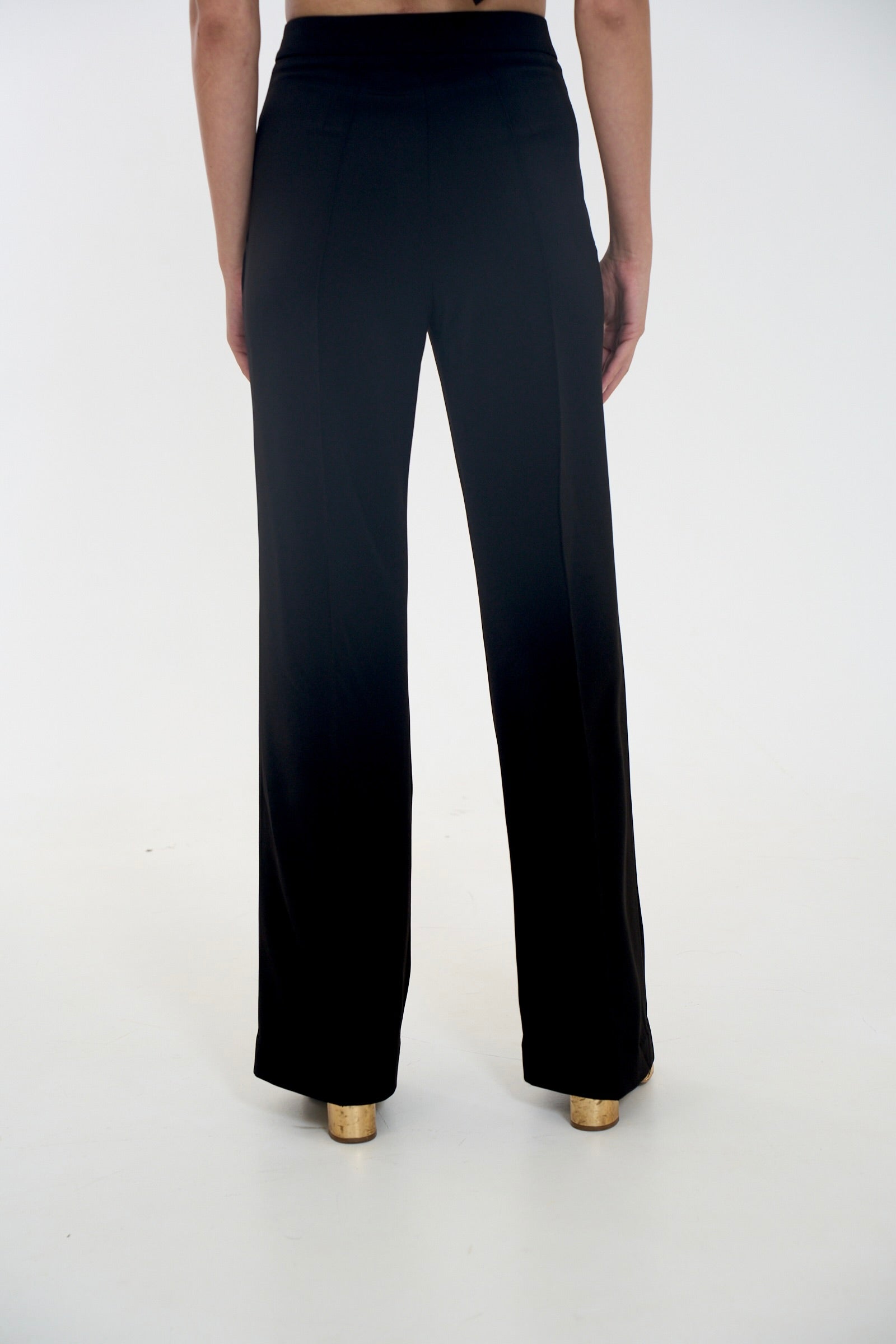 Straight Pants in Black