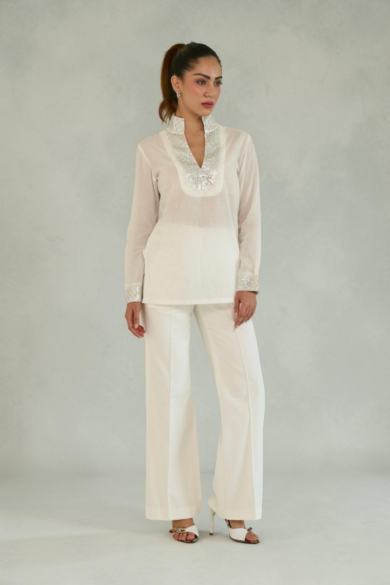 Seraphina Tunic in White