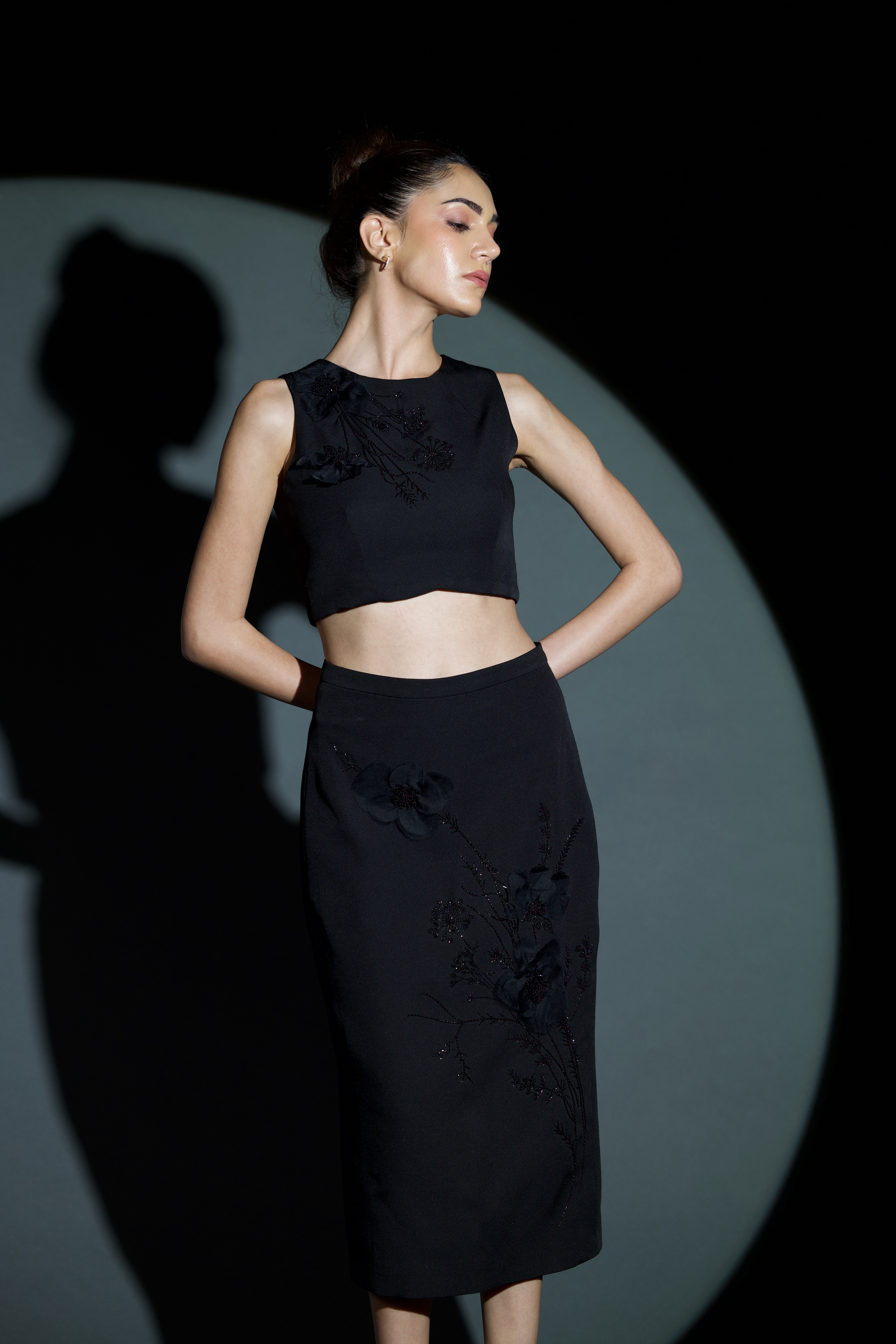 Adele Spray Crop Top