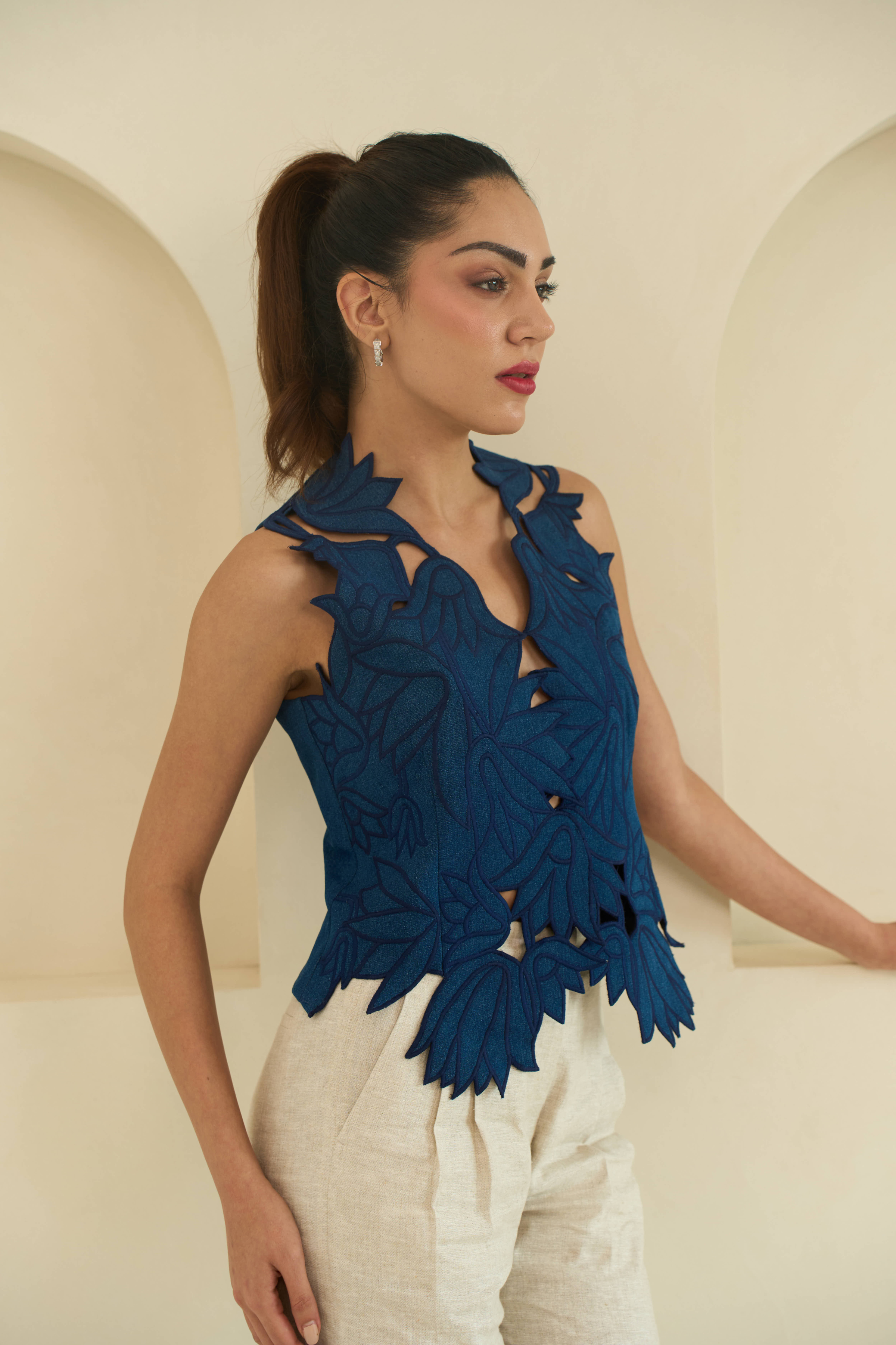 Myko Denim Vest