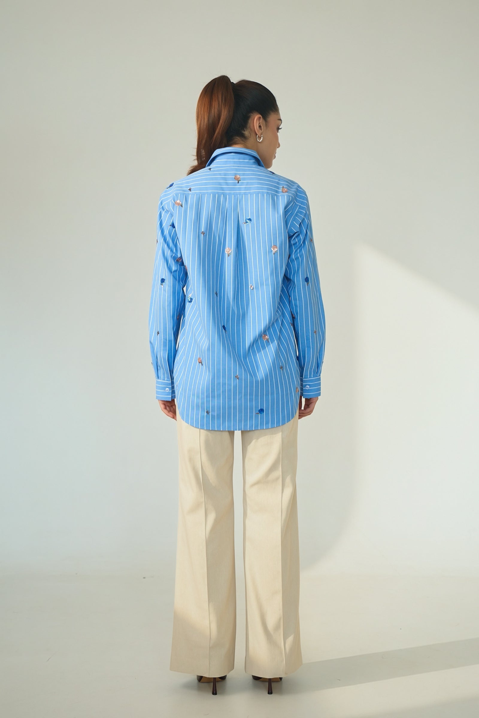 Daisy Embroidered Shirt