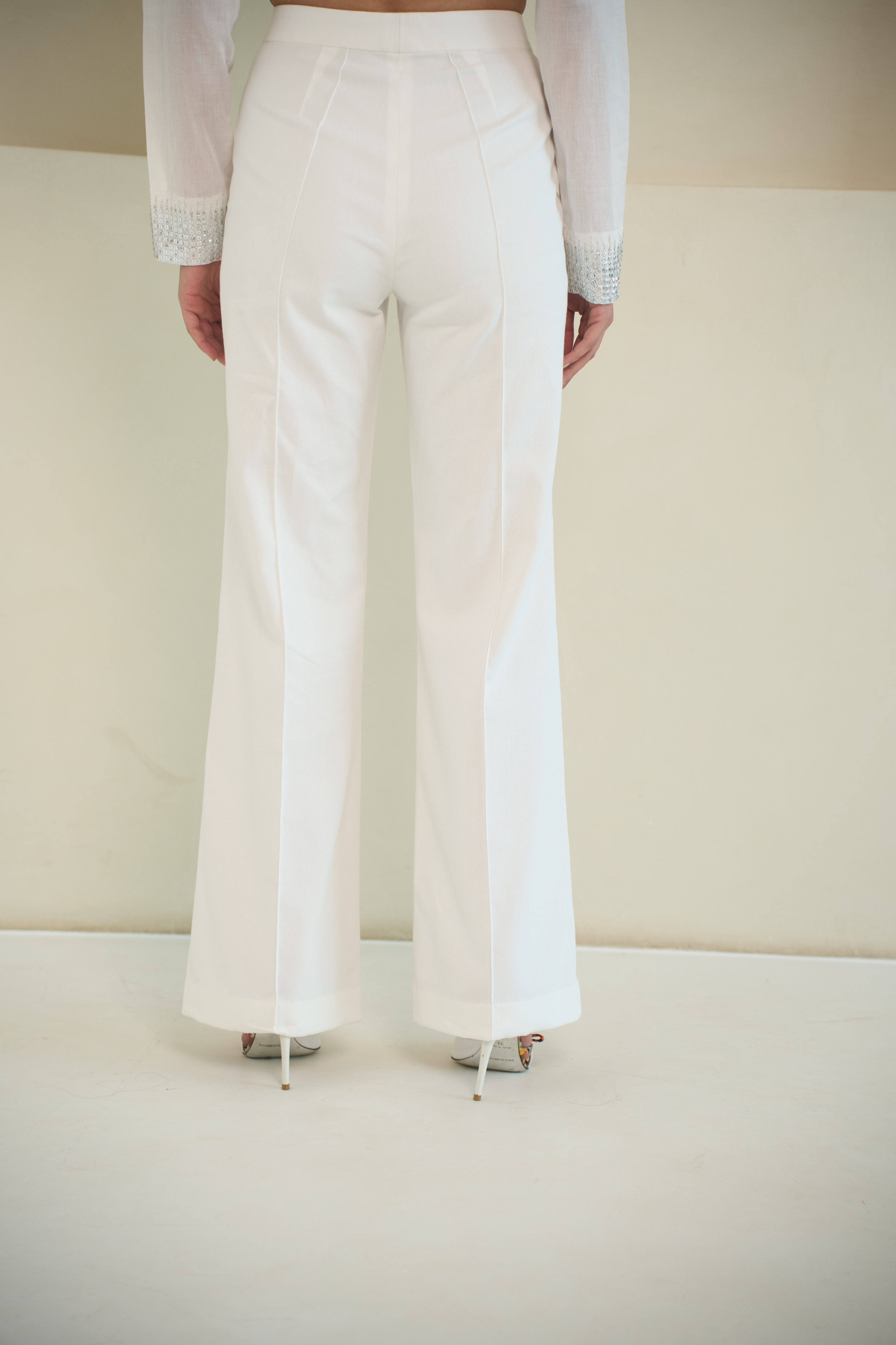 Zoe Pants in Ivory