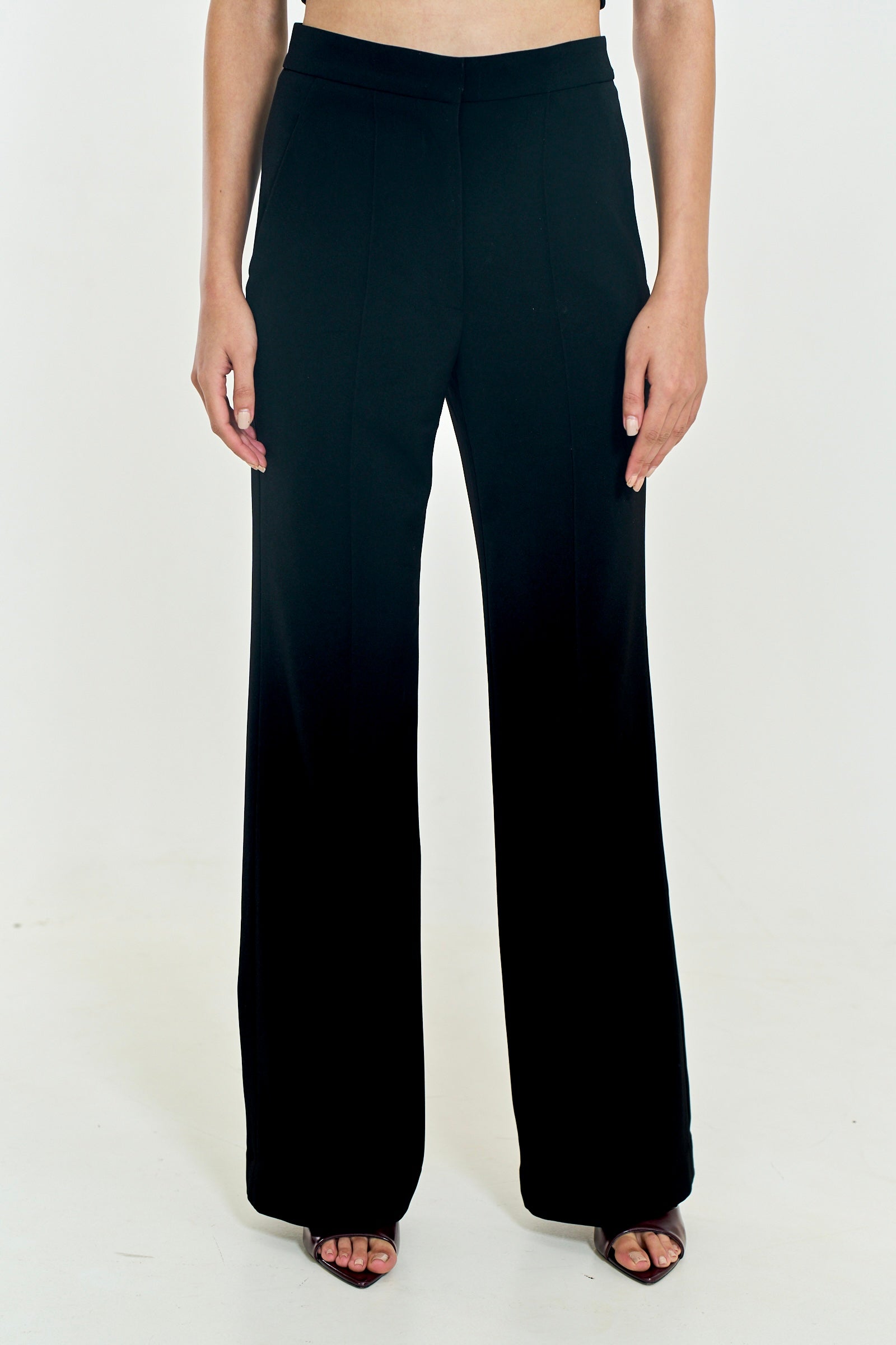 Straight Pants in Black