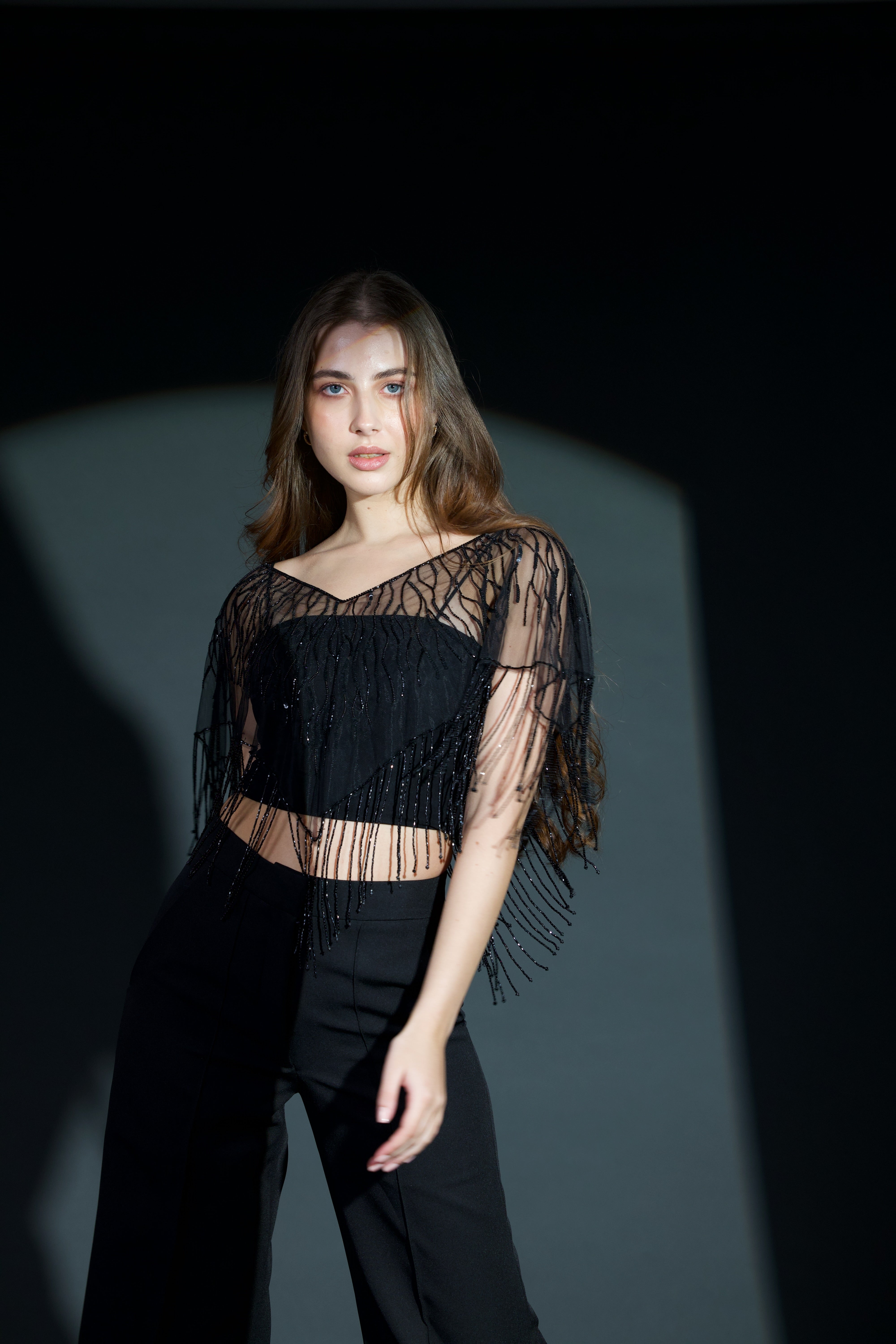 Seville Cape in Black