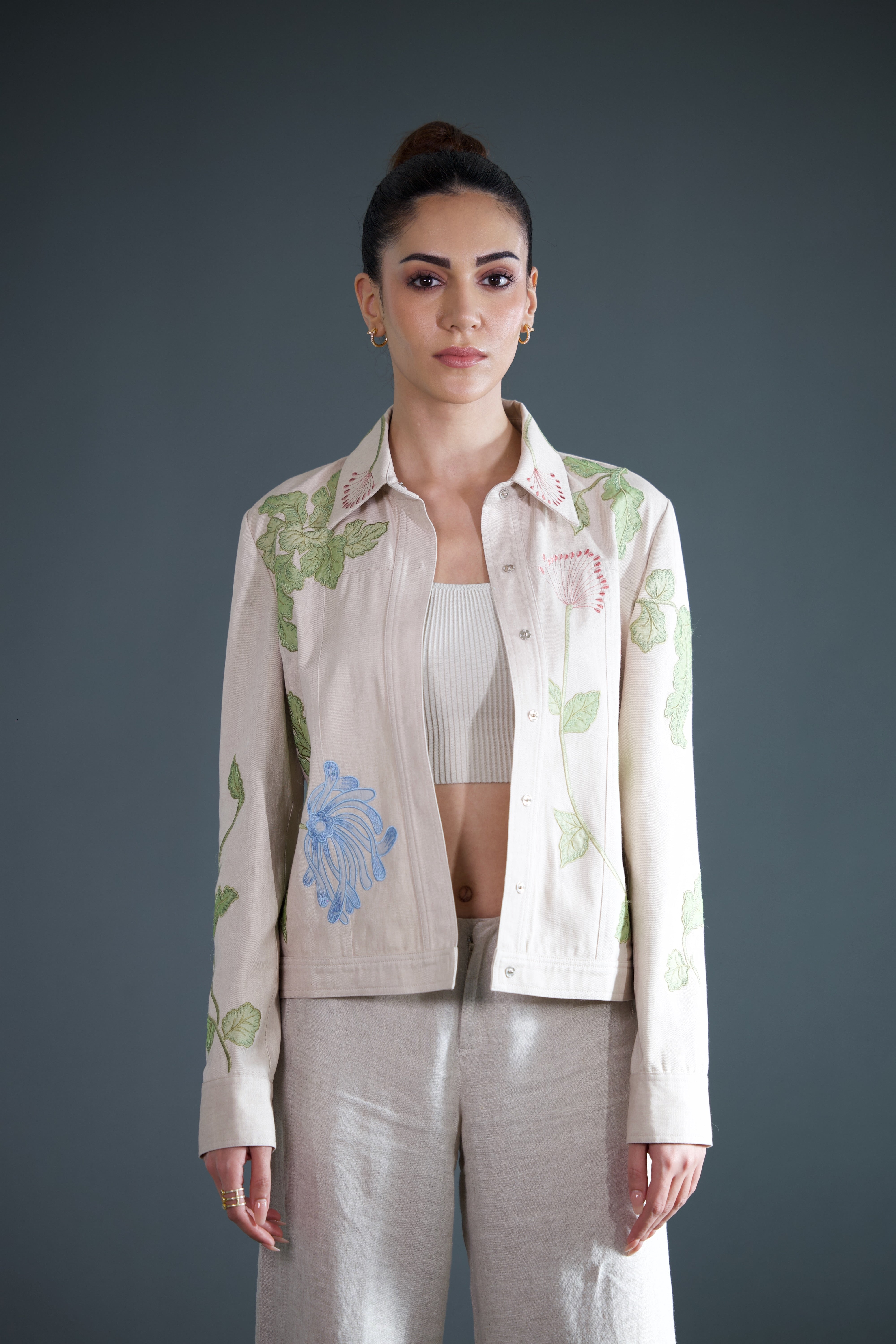 Botanical Twill Jacket
